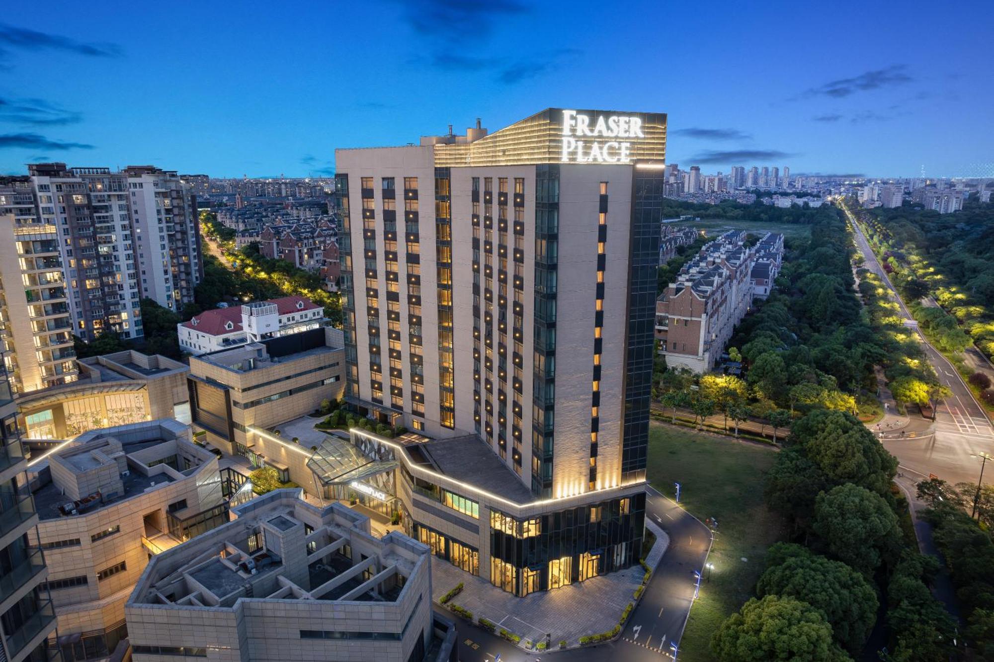 Fraser Place Wujiaochang Shanghai - Adjoin Business Center, Free Minibar Exteriör bild