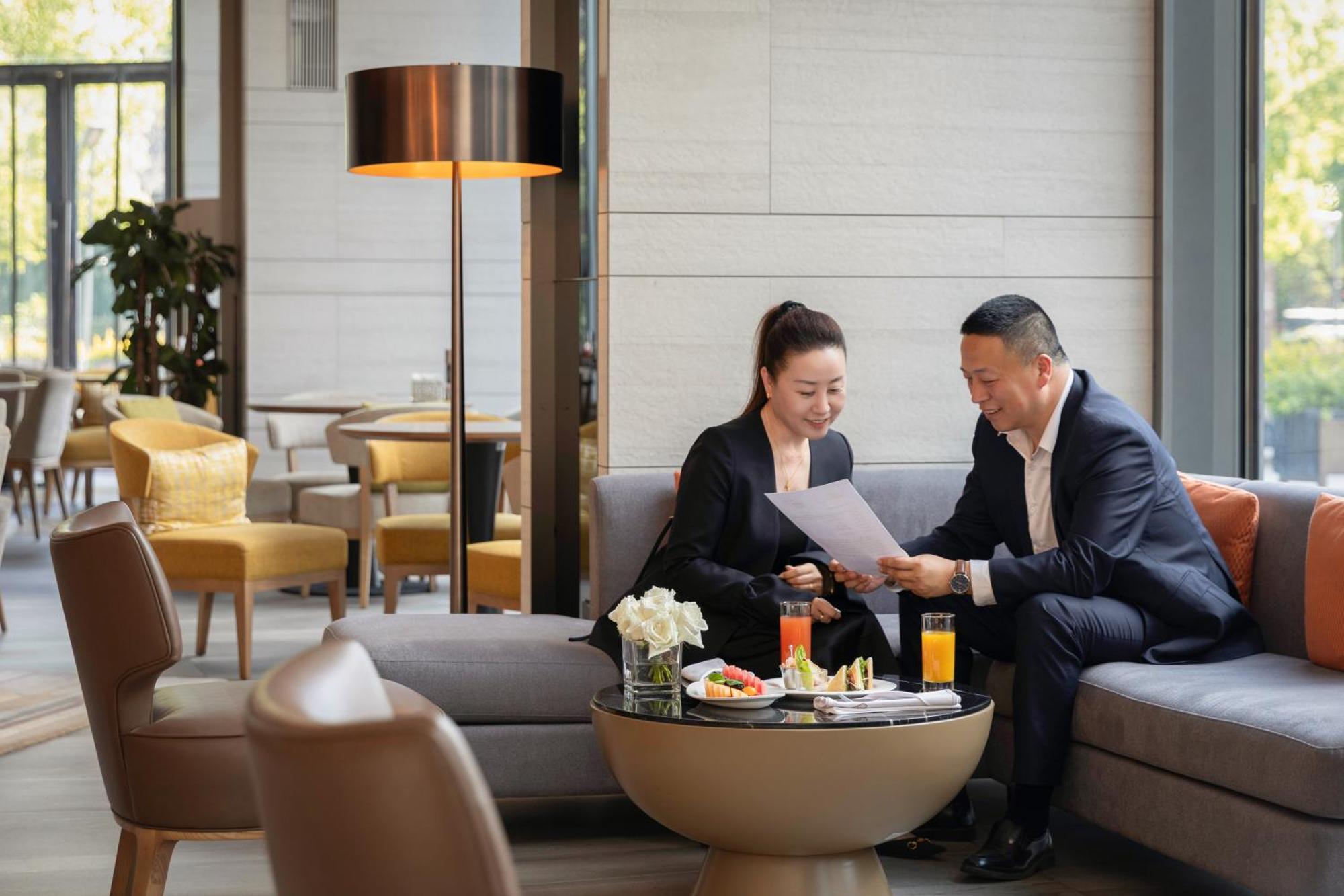 Fraser Place Wujiaochang Shanghai - Adjoin Business Center, Free Minibar Exteriör bild